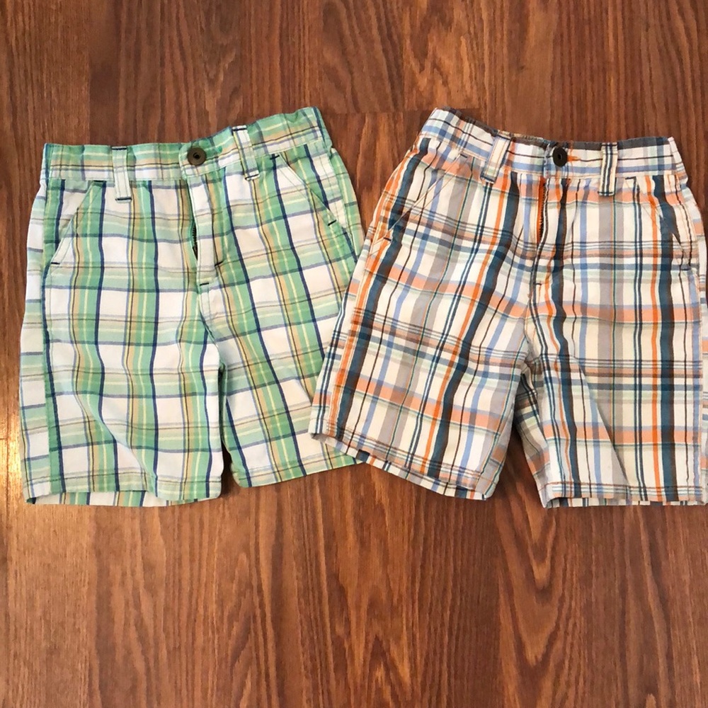 Toddler plaid shorts